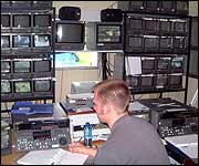 Springwatch control room 