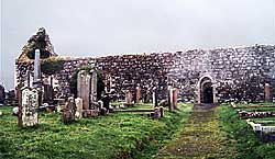 Ballywillan Graveyard near Portrush, Co. Antrim
