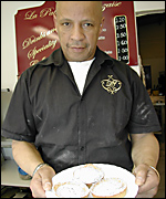 Franz with his Franzipans