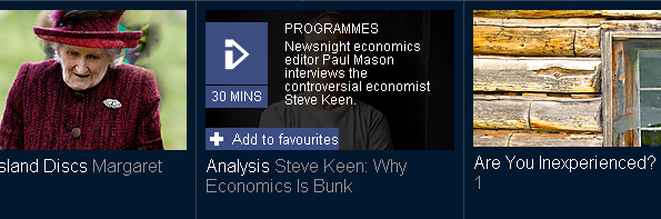 Promo image with the favourites 