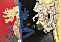 पेंटिंग - गंगा-जुमाना