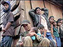 Nhiều người Thượng đã trốn khỏi Việt Nam để vào Campuchia