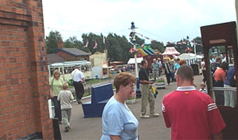 The fun fair at Quorn & Woodhouse