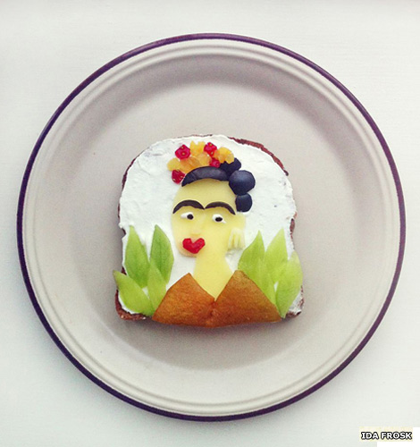 The Art Toast Project presents: Kahlo (Self Portrait)