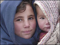 Afganlı mülteci çocuklar