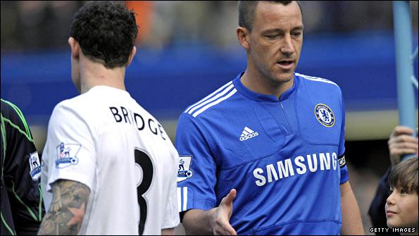 John Terry and Wayne Bridge