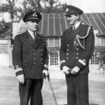 Commodore David de Pass and Edward Astley-Jones