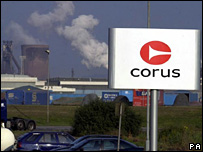 Corus Llanwern plant, South Wales