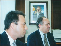 Cristovam Buarque, à direita