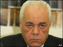 Tayeb Abdel Rahim, secretário-geral da Presidência da Autoridade Palestina