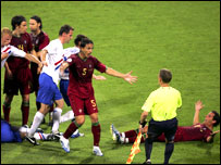 पुर्तगाल-हॉलैंड मैच