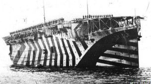 世界上第一艘航空母舰，英国皇家海军的HMS Argus号。