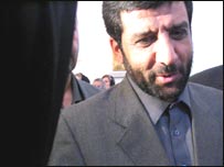 آقای ضرغامی در مراسم تشييع خانم ميناسيان