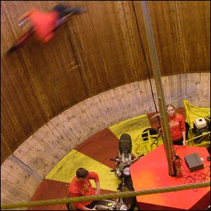 The Wall of Death - 13th Copdock Motorcycle Show