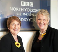 Tricia Stewart and Angela Baker