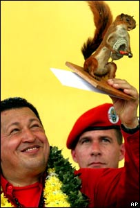 Hugo Chávez na Bolívia