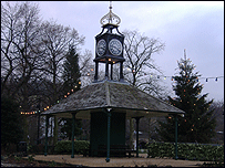 Former tram shelter, Matlock Derbyshire
