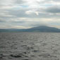 Ship to shore! - on the ferry nearing Rathlin Island