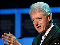 O ex-presidente dos Estados Unidos Bill Clinton