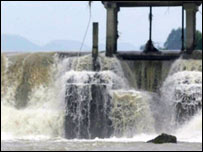 चीन में बाँध