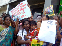 Protest in Jaffna