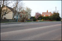 The stretch of road on Rowden Hill where the accident took place.