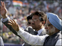 मुशर्रफ़ और मनमोहन