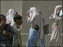 دانش آموزان افغان 