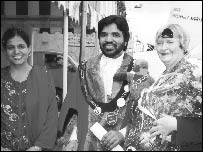 Harjit Singh Gill as mayor of Barton 