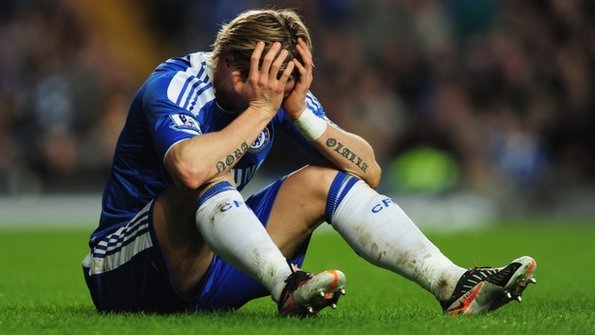 Chelsea striker Fernando Torres