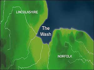 The Wash map