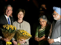 صدر بش انڈیا میں