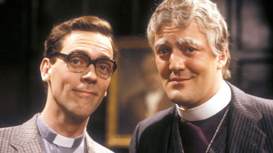 Stephen Fry and Hugh Laurie