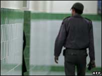 Guarda em prisão iraniana