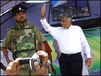 Ranil Wickramasinghe at the SLMC convention