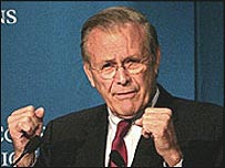 ABD Savunma Bakanı Donald Rumsfeld