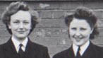 Two women who served in the wrens