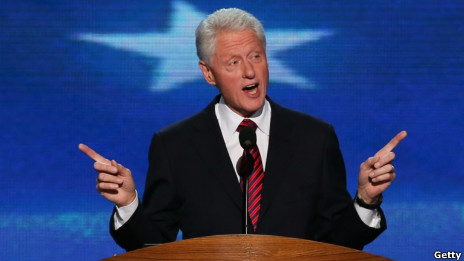 美國前總統比爾·克林頓(05/09/2012)