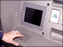 High Street cash machine