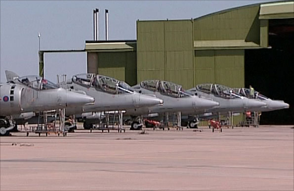 Harriers at RAF Wittering