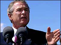 Президент США Джордж Буш