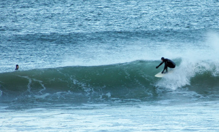 IShimmy reaches for a high line. Donegal 1/07. Pic: Josh