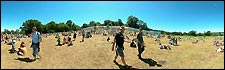 Stone Circle at Glastonbury Festival 2004