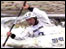 Man in canoe on River Tees