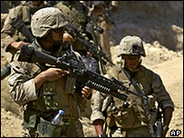 Vojáci americké námořní pěchoty