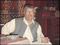 عبدالستار بيکزاده، مديرعمومی اتحاديه صادرکنندگان قالی در شمال افغانستان