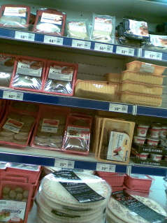 Meatballs and burgers