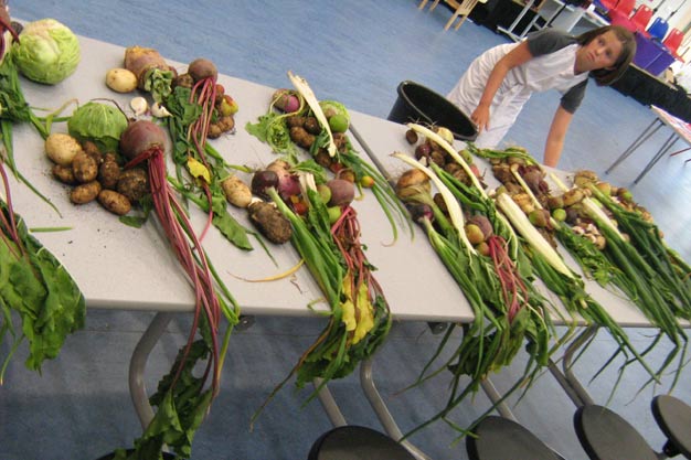 Left over produce