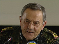 German Chief of Staff Gen Wolfgang Schneiderhan