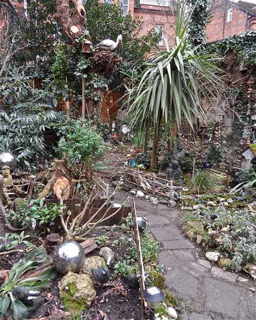 Bill Oddie's 'ludicrous' garden